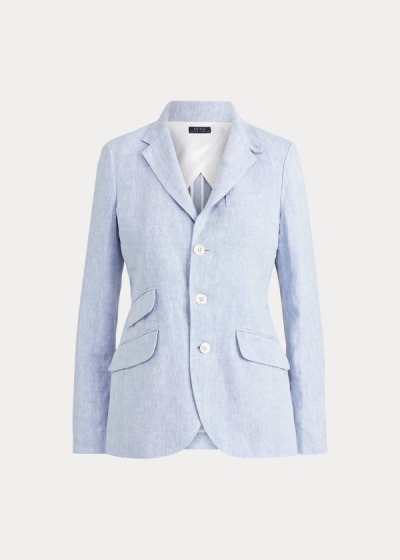 Blazer Polo Ralph Lauren Linen Mulher 18052-YTIX